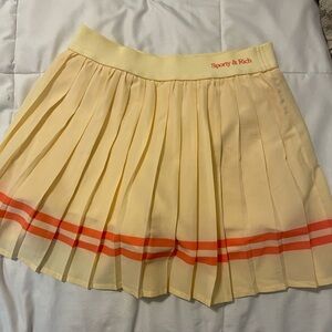 Sporty and Rich tennis skirt